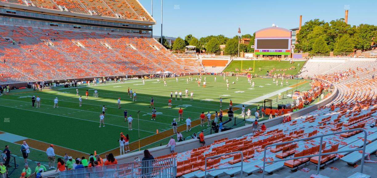 Clemson Memorial Stadium - Section J Seat View