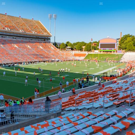 Clemson Memorial Stadium - Section J Seat View