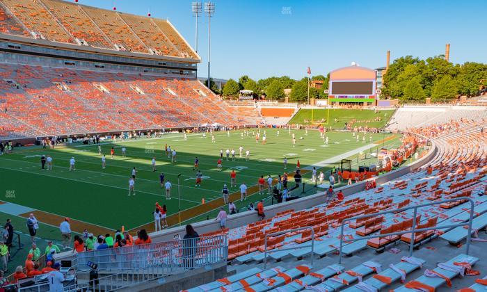 Clemson Memorial Stadium - Section J Seat View