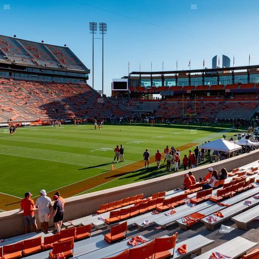 Clemson Memorial Stadium - Section K Seat View