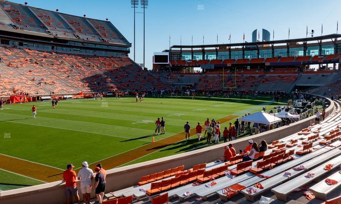 Clemson Memorial Stadium - Section K Seat View