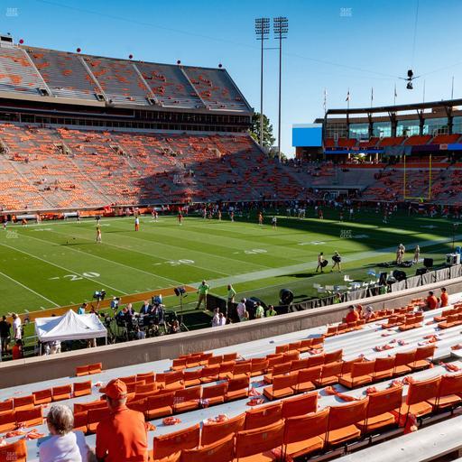 Clemson Memorial Stadium - Section M Seat View