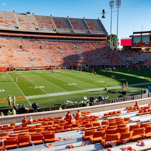 Clemson Memorial Stadium - Section N Seat View