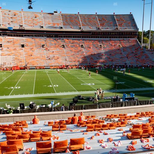 Clemson Memorial Stadium - Section O Seat View