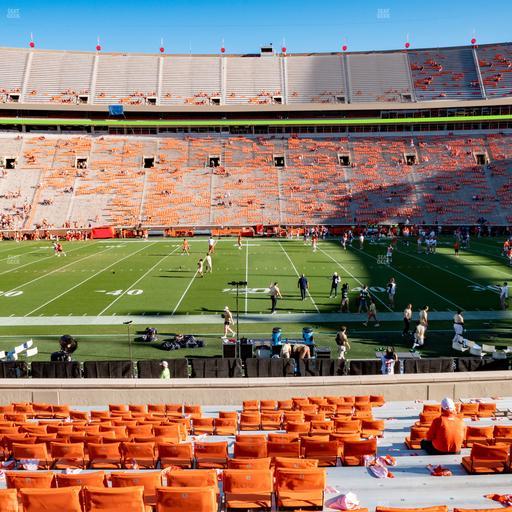 Clemson Memorial Stadium - Section P Seat View