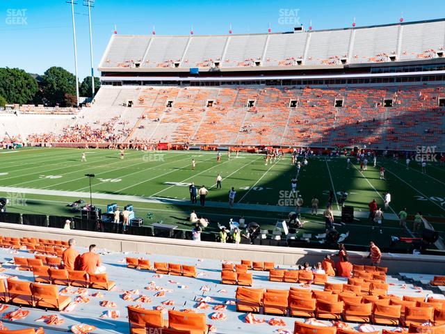 Clemson Memorial Stadium - Section Q Seat View Clemson Memorial Stadium - Section Q Seat View