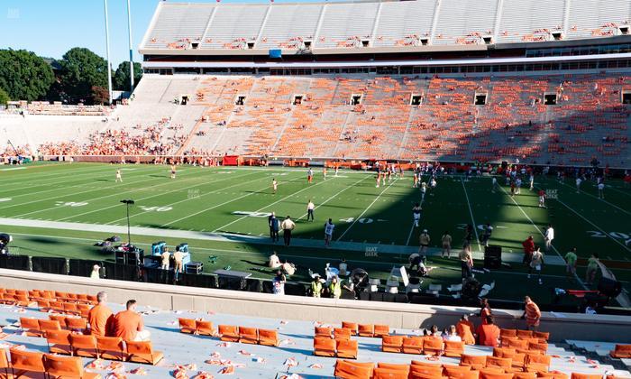 Clemson Memorial Stadium - Section Q Seat View