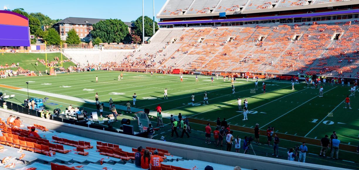 Clemson Memorial Stadium - Section S Seat View