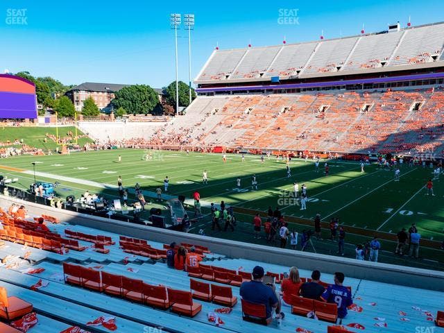 Clemson Memorial Stadium - Section S Seat View
