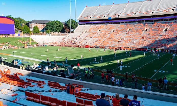 Clemson Memorial Stadium - Section S Seat View