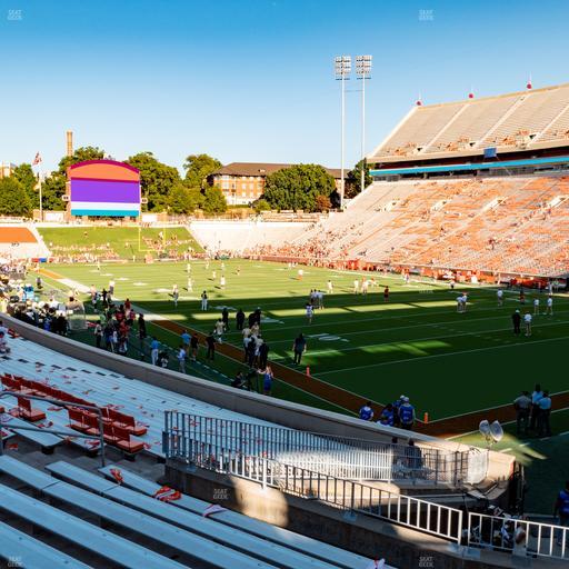 Clemson Memorial Stadium - Section T Seat View