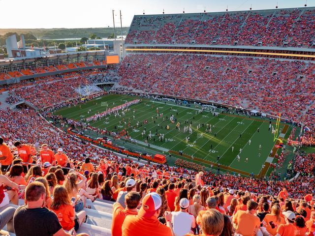 Clemson Memorial Stadium - Section Tdb Seat View Clemson Memorial Stadium - Section Tdb Seat View