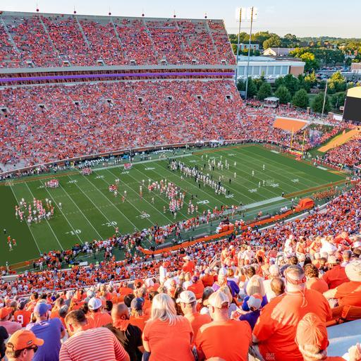Clemson Memorial Stadium - Section Tdi Seat View