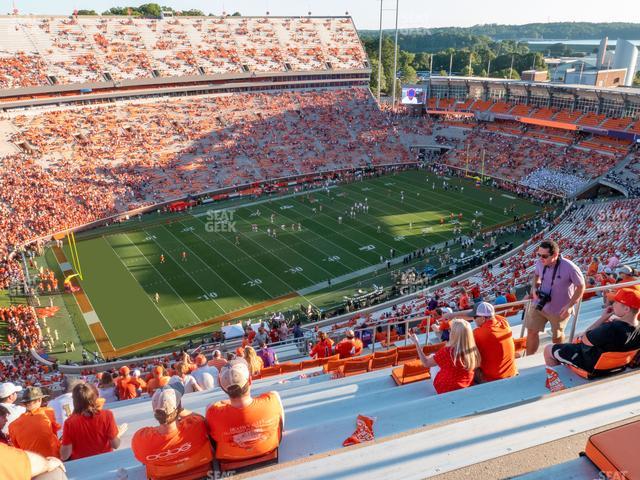Clemson Memorial Stadium - Section Tdl Seat View Clemson Memorial Stadium - Section Tdl Seat View