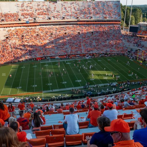Clemson Memorial Stadium - Section Tdn Seat View