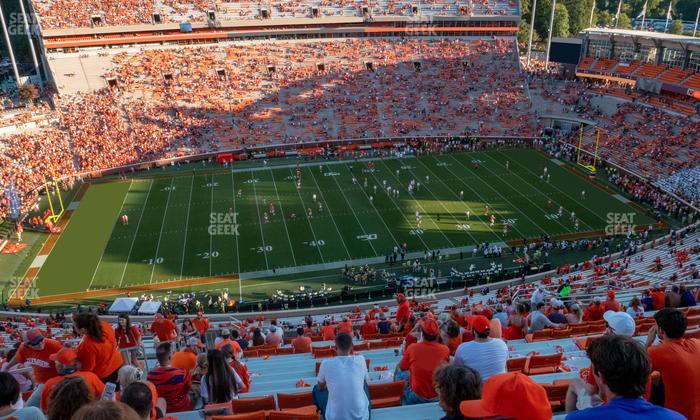 Clemson Memorial Stadium - Section Tdn Seat View