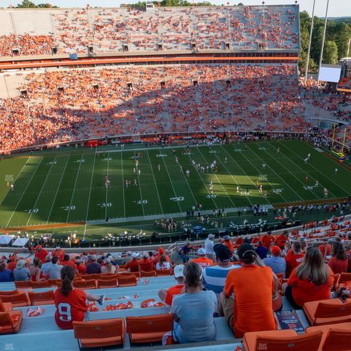 Clemson Memorial Stadium - Section Tdo Seat View