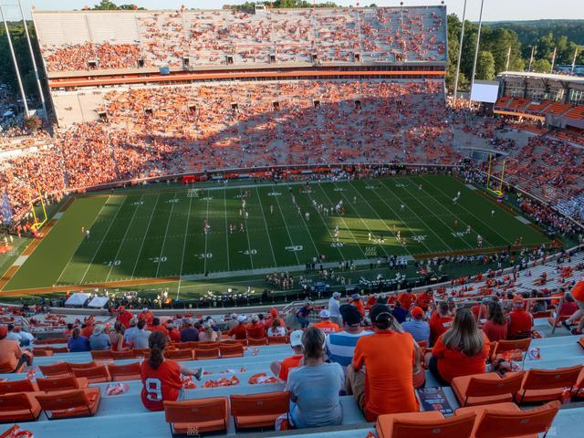 Clemson Memorial Stadium - Section Tdo Seat View Clemson Memorial Stadium - Section Tdo Seat View