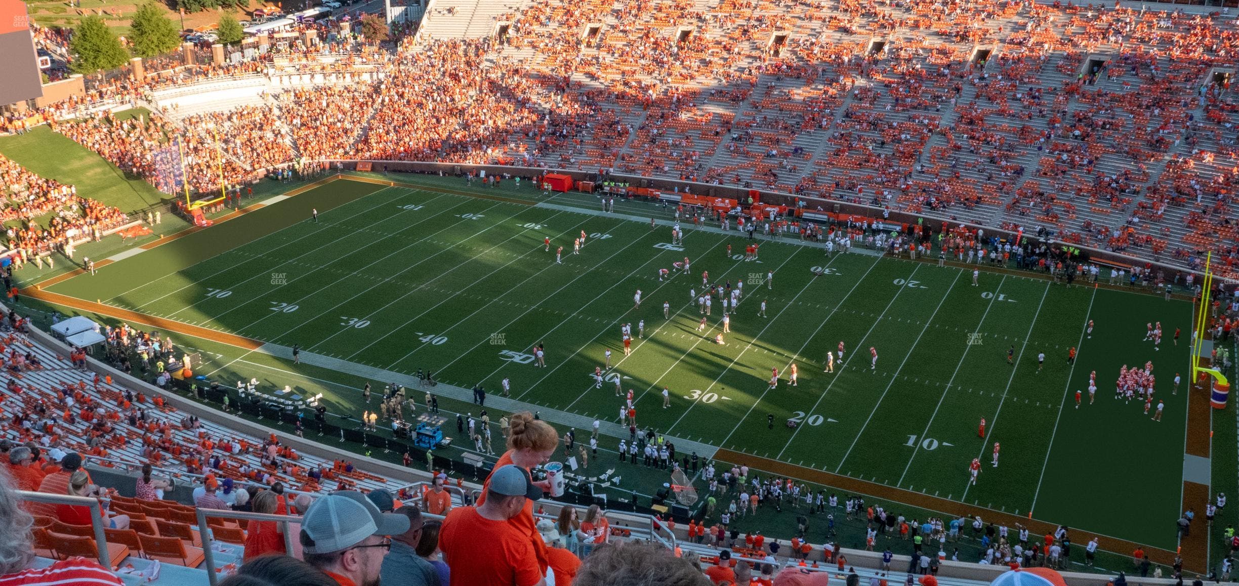 Clemson Memorial Stadium - Section Tdr Seat View