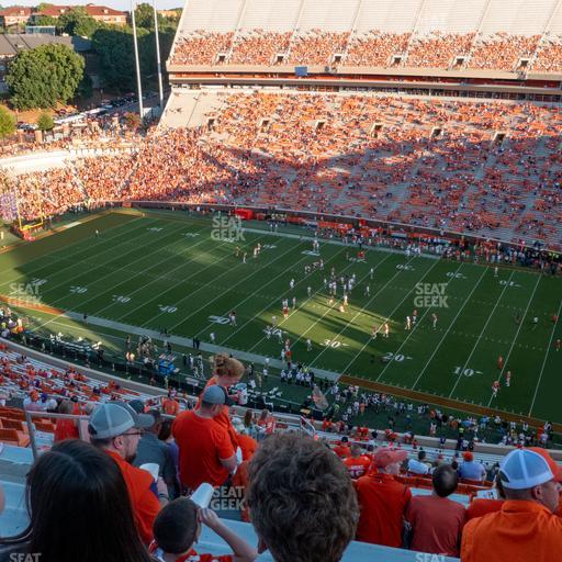 Clemson Memorial Stadium - Section Tdr Seat View