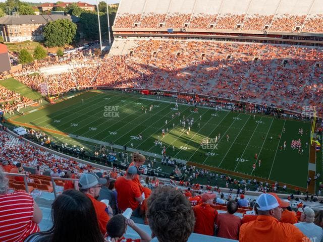 Clemson Memorial Stadium - Section Tdr Seat View