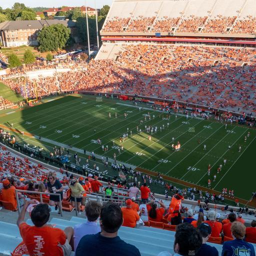 Clemson Memorial Stadium - Section Tds Seat View