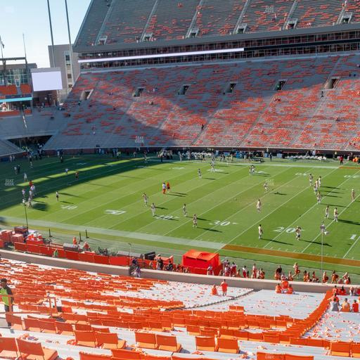 Clemson Memorial Stadium - Section Ub Seat View