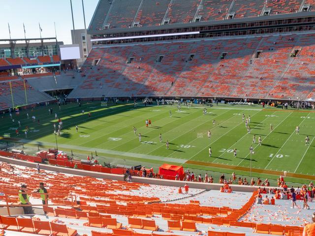 Clemson Memorial Stadium - Section Ub Seat View Clemson Memorial Stadium - Section Ub Seat View