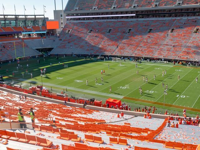 Clemson Memorial Stadium - Section Uc Seat View Clemson Memorial Stadium - Section Uc Seat View