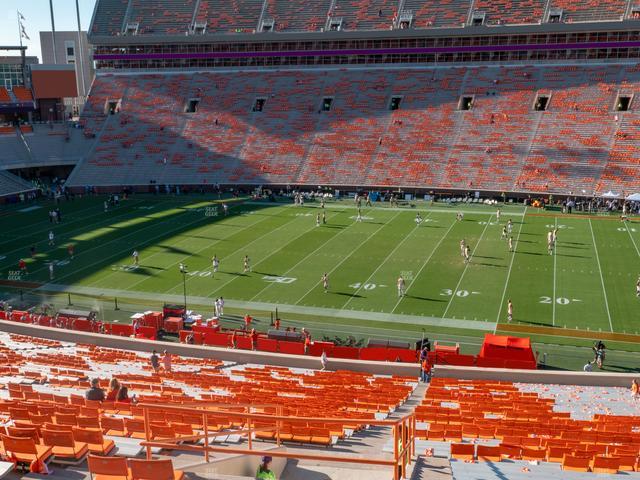 Clemson Memorial Stadium - Section Ud Seat View Clemson Memorial Stadium - Section Ud Seat View
