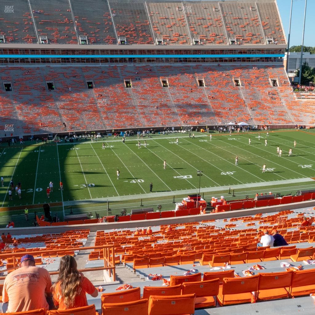 Clemson Memorial Stadium - Section Ug Seat View