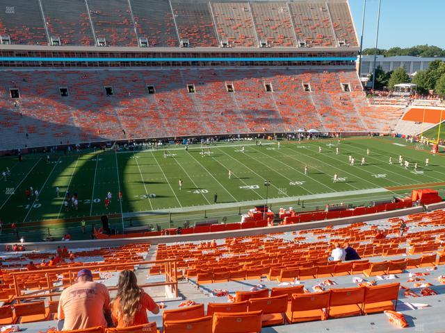Clemson Memorial Stadium - Section Ug Seat View Clemson Memorial Stadium - Section Ug Seat View