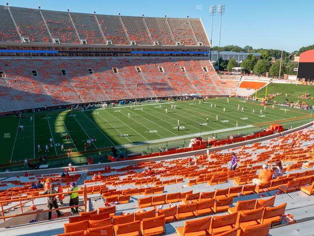 Clemson Memorial Stadium - Section Ui Seat View Clemson Memorial Stadium - Section Ui Seat View