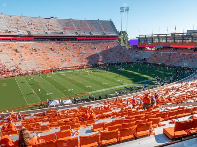 Clemson Memorial Stadium - Section Ul Seat View Clemson Memorial Stadium - Section Ul Seat View