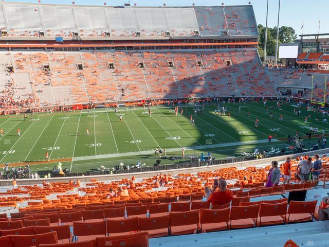 Clemson Memorial Stadium - Section Un Seat View Clemson Memorial Stadium - Section Un Seat View