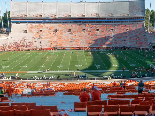Clemson Memorial Stadium - Section Uo Seat View Clemson Memorial Stadium - Section Uo Seat View