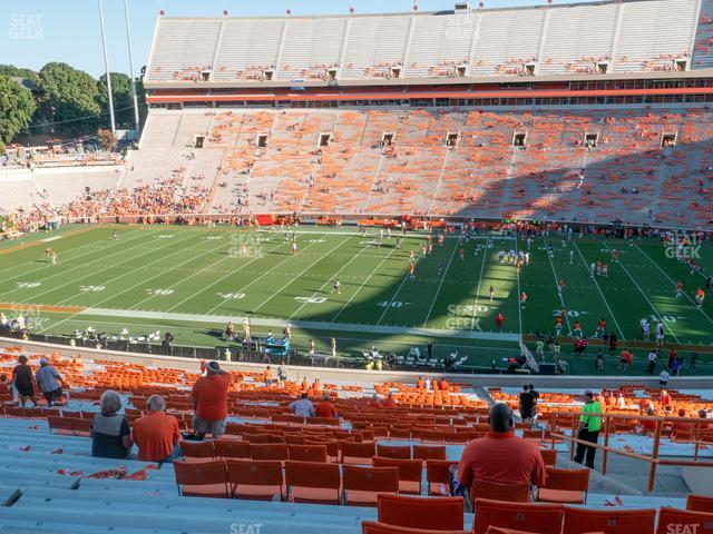 Clemson Memorial Stadium - Section Uq Seat View Clemson Memorial Stadium - Section Uq Seat View