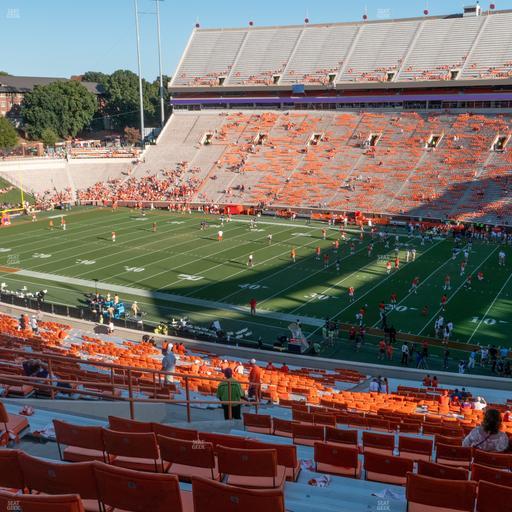 Clemson Memorial Stadium - Section Ur Seat View