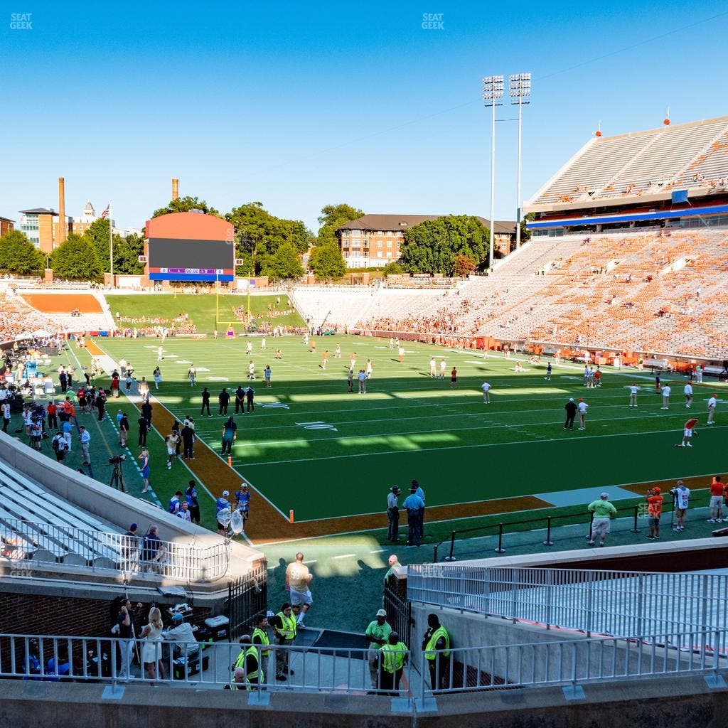 Clemson Memorial Stadium - Section V Seat View