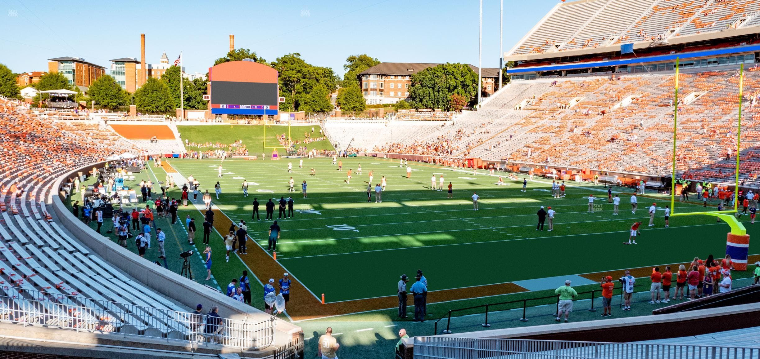 Clemson Memorial Stadium - Section V Seat View
