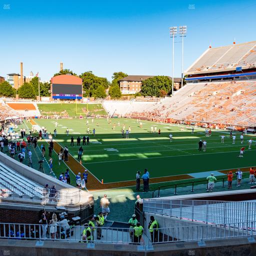 Clemson Memorial Stadium - Section V Seat View