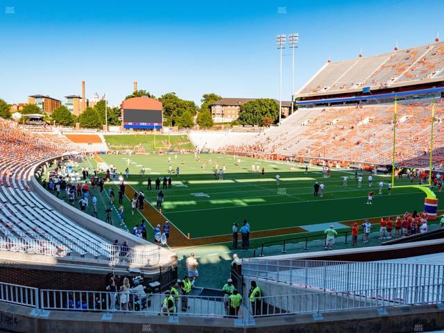 Clemson Memorial Stadium - Section V Seat View Clemson Memorial Stadium - Section V Seat View