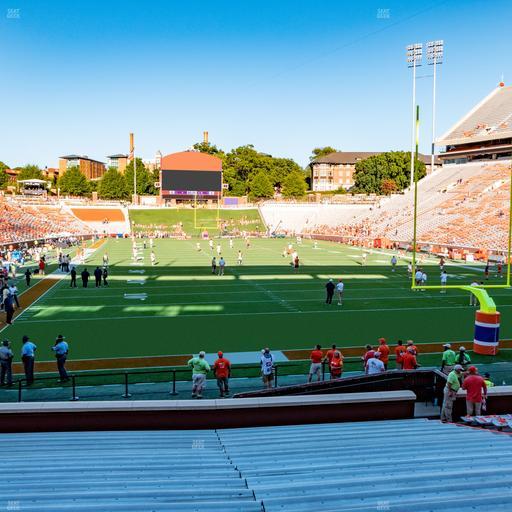 Clemson Memorial Stadium - Section W Seat View
