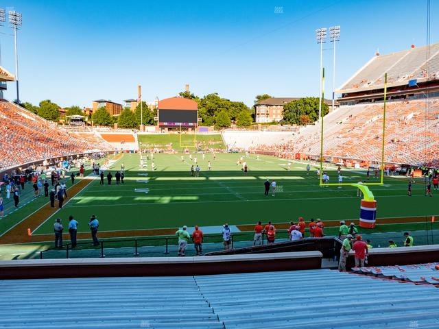 Clemson Memorial Stadium - Section W Seat View Clemson Memorial Stadium - Section W Seat View