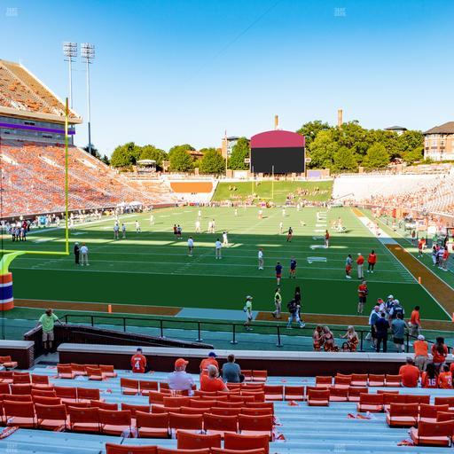 Clemson Memorial Stadium - Section Y Seat View