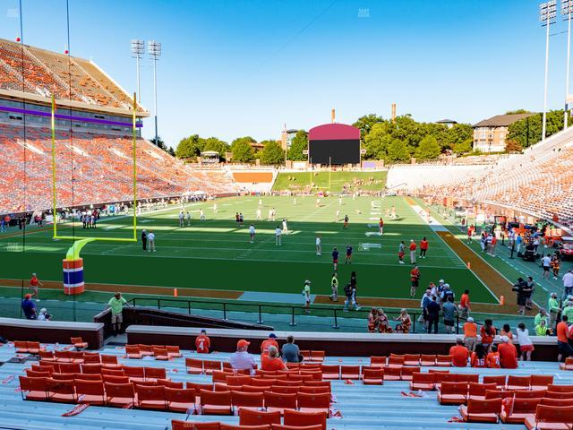 Clemson Memorial Stadium - Section Y Seat View Clemson Memorial Stadium - Section Y Seat View