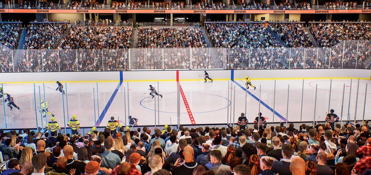 Climate Pledge Arena - Section 1 Seat View