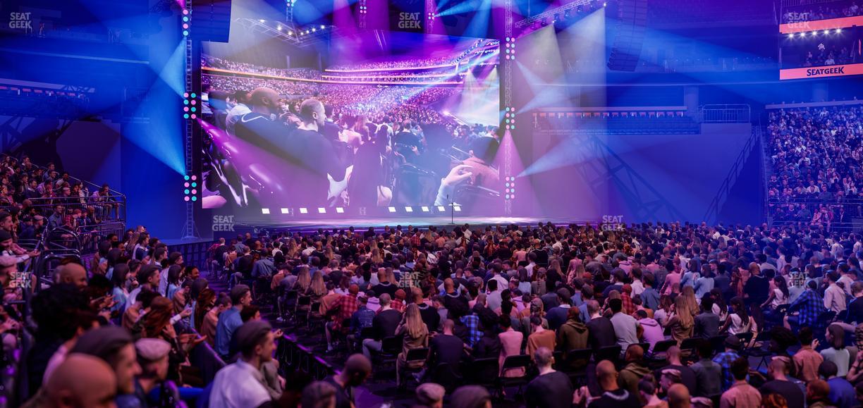 Climate Pledge Arena - Section 1 Seat View