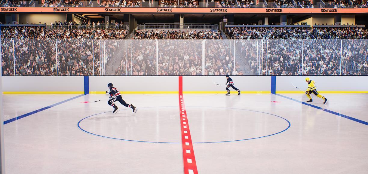 Climate Pledge Arena - Section 1 Seat View