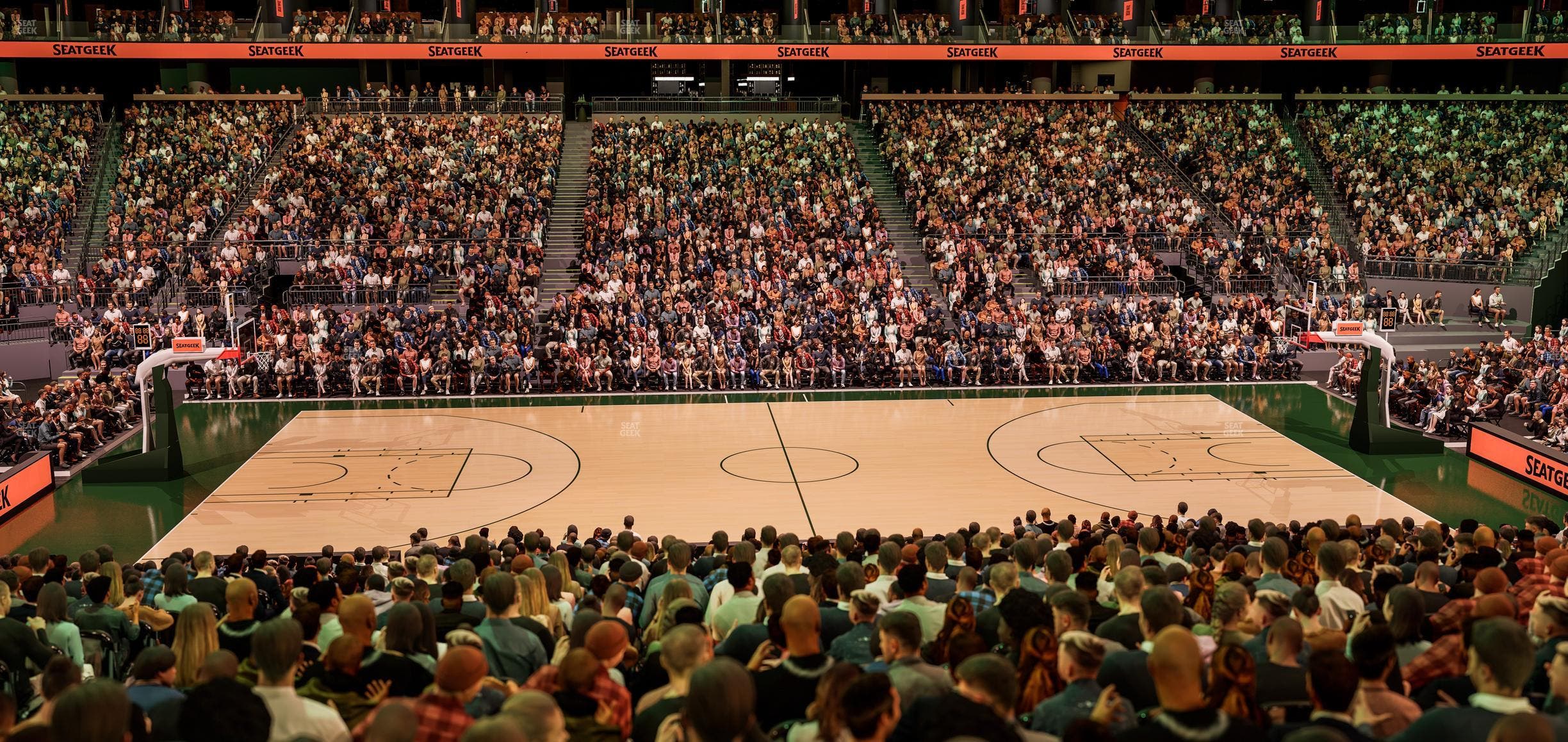 Climate Pledge Arena - Section 1 Seat View